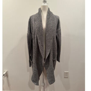 Banana Republic Gray Open Front Cardigan - Large